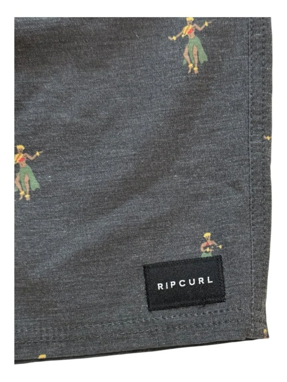 Rip Curl Hula Breach Volley Boardshorts Men's XL Blue Floral Swim Trunks